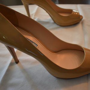 Nude Prada Heels